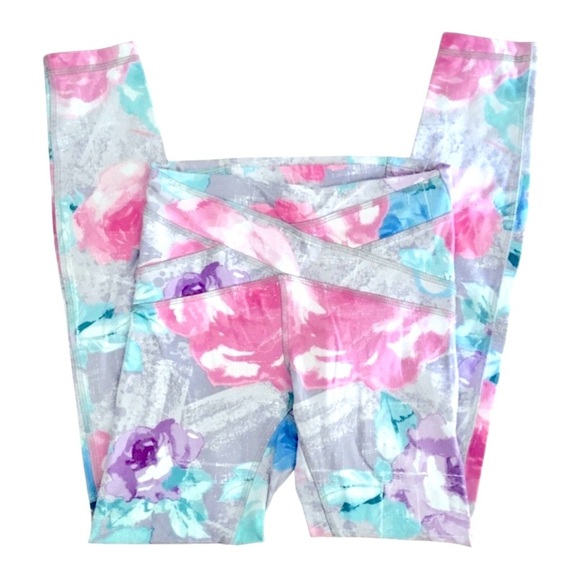 VITA LA x ANNA VICTORIA floral leggings S - Picture 3 of 7